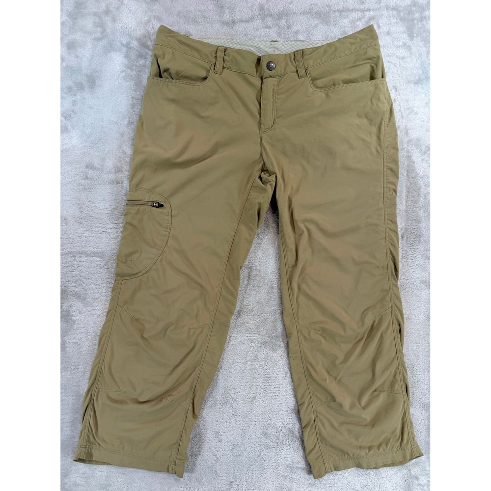 Patagonia Womens Capri Hiking Outdoor Pants Khaki Tan Size 6